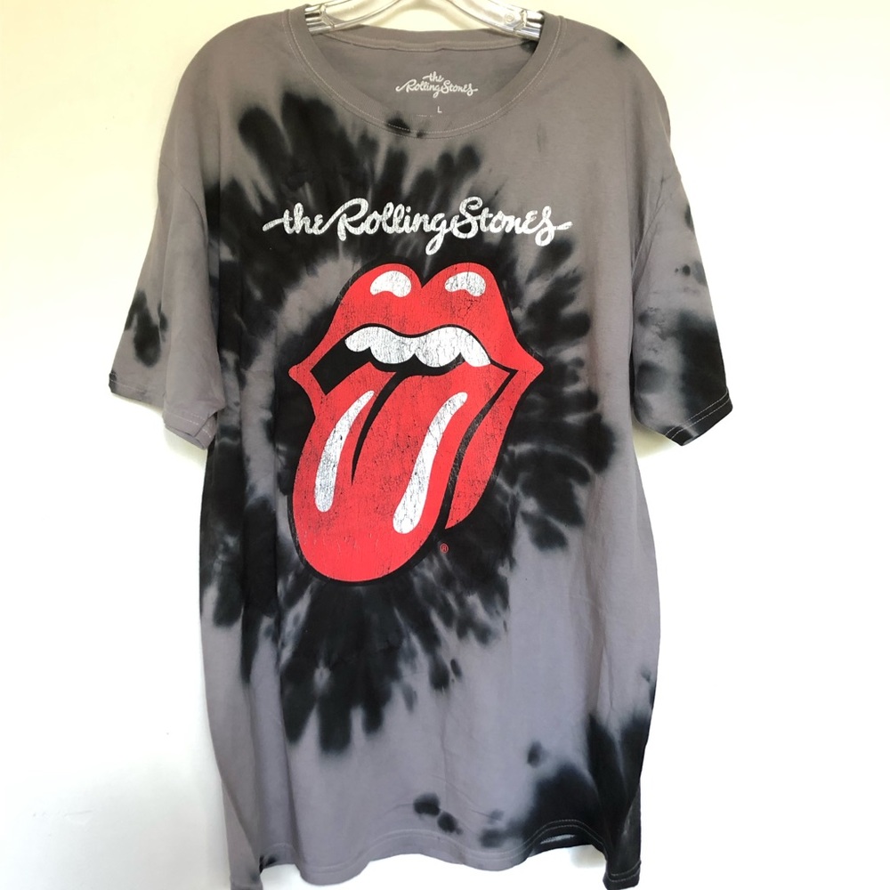 The Rolling Stones Tie Dye T Shirt